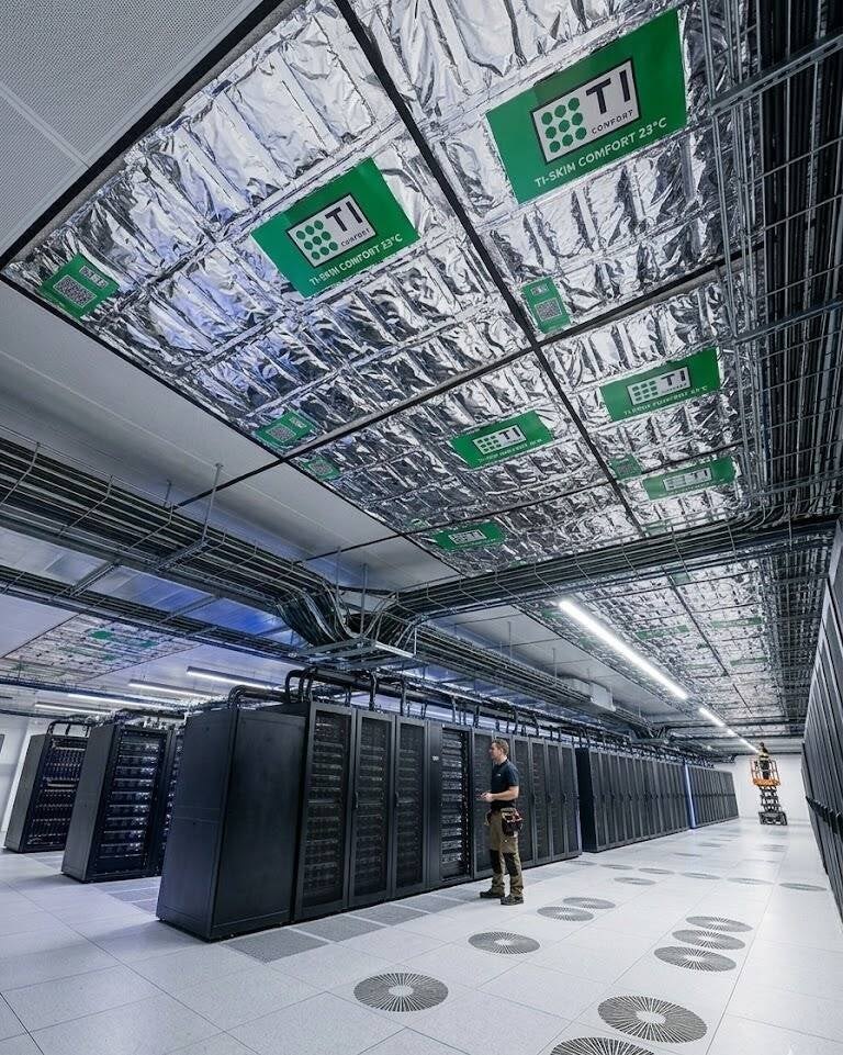 Data center con TI-SKIN
